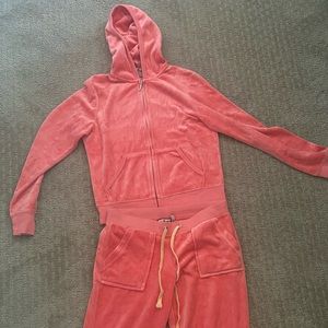 Pink Juicy Couture tracksuit